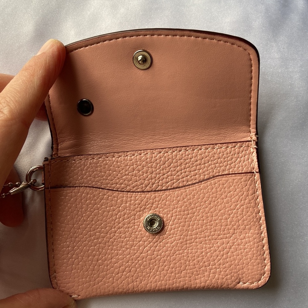 Coach tea rose card holder - Picture 4 of 7